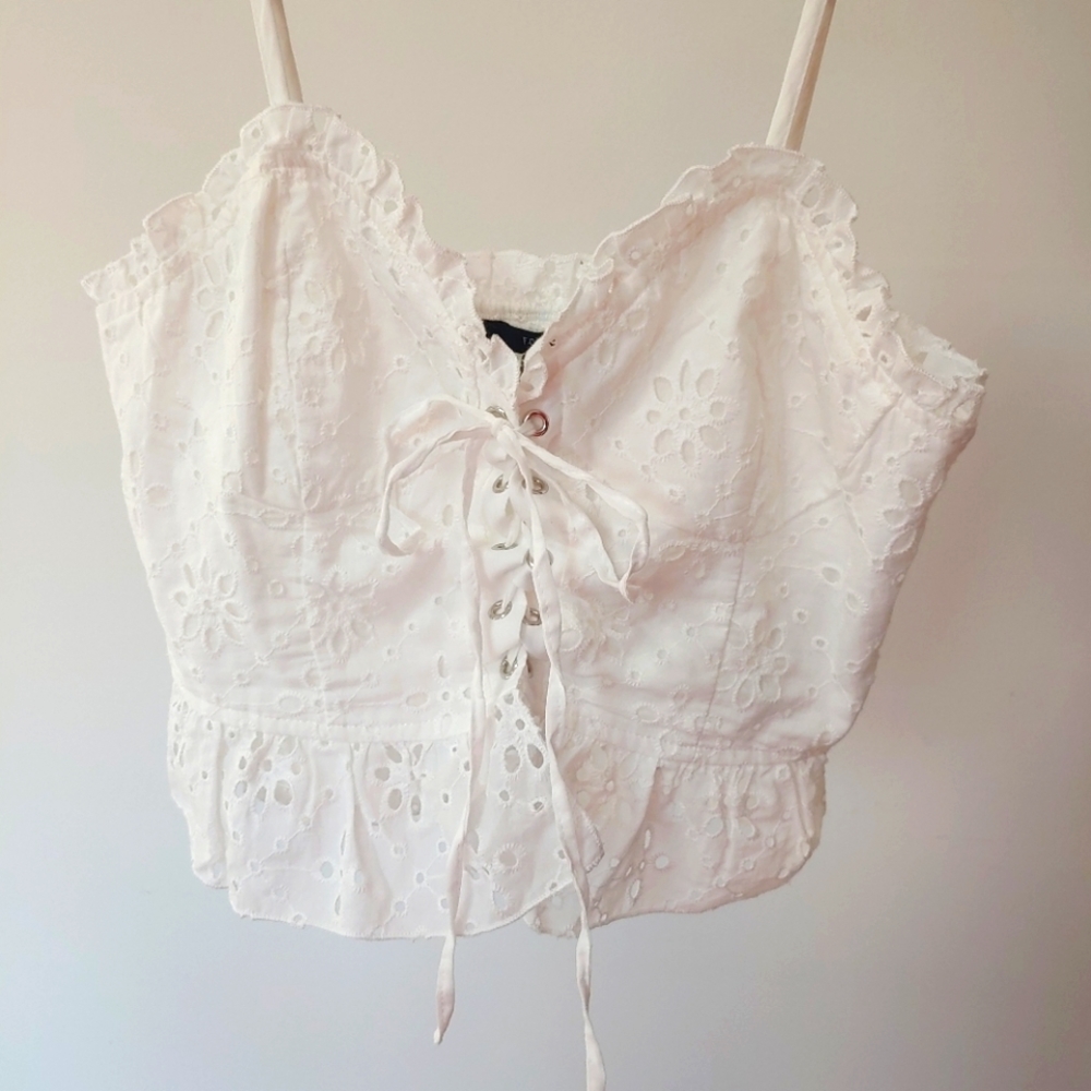 White Fashion Top